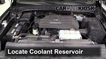 2017 Nissan Titan XD SL 5.6L V8 Antigel (Liquide de Refroidissement) Rincer Antigel